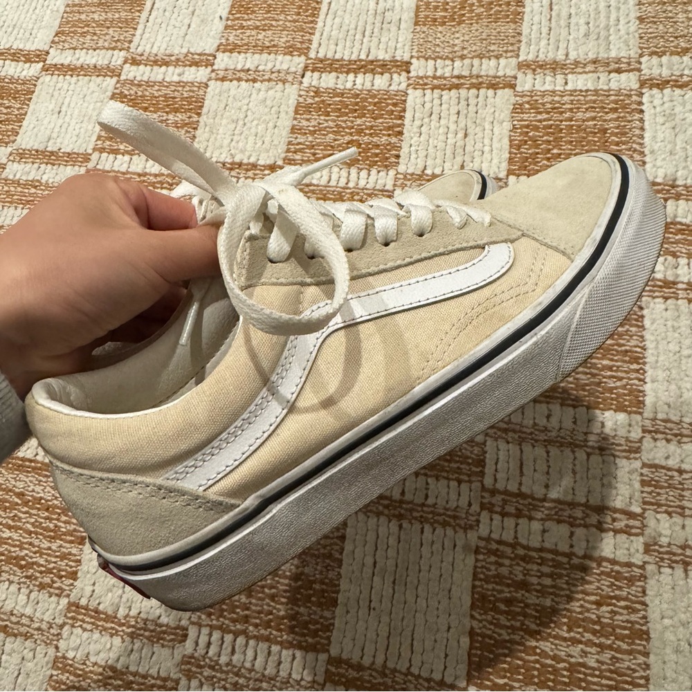 Light yellow vans